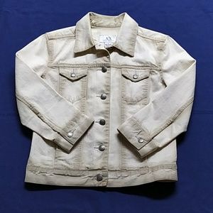 Armani exchange Beige jacket for women Sz S